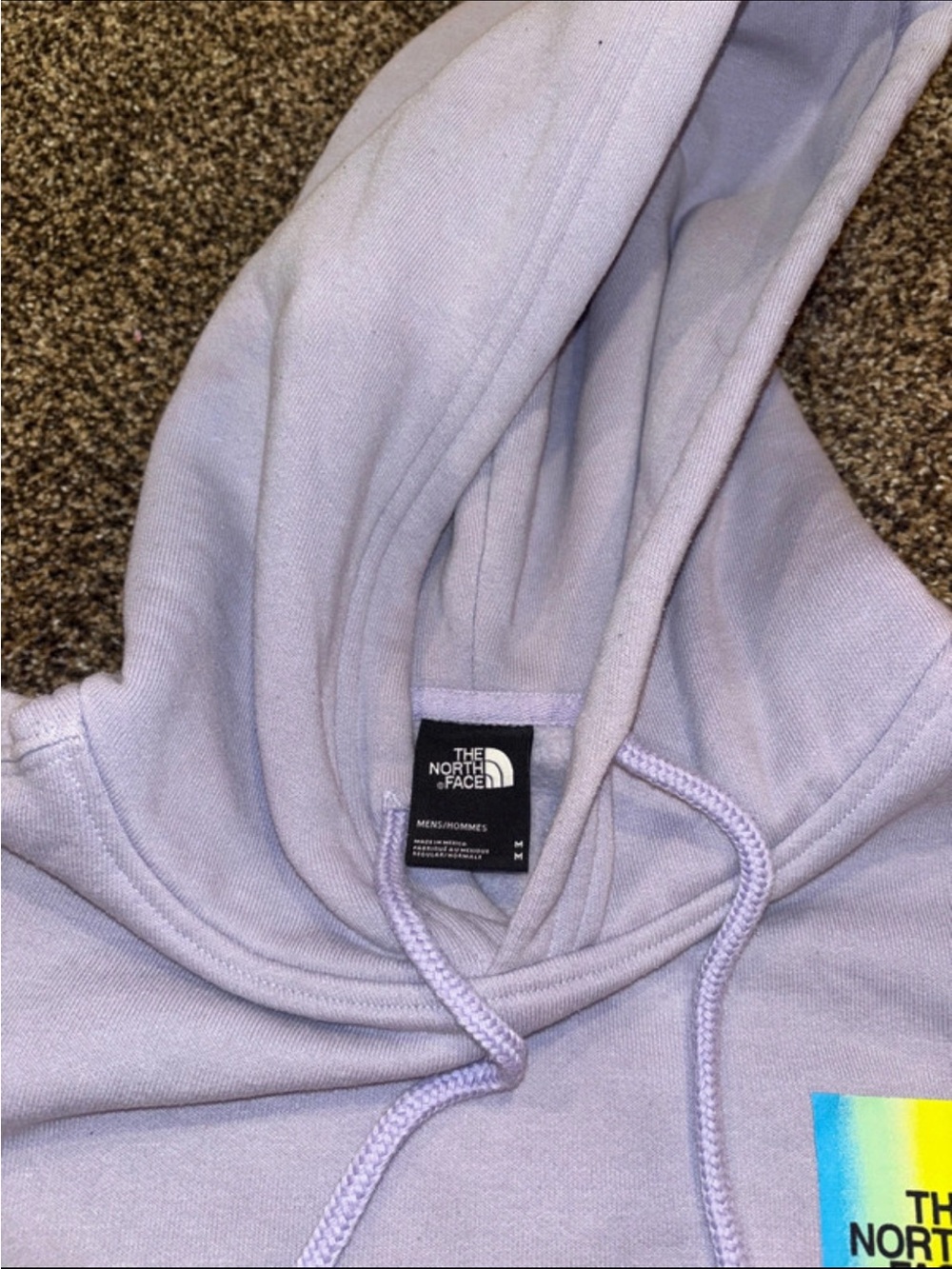 Men’s Purple The North Face Hoodie - Picture 2 of 4
